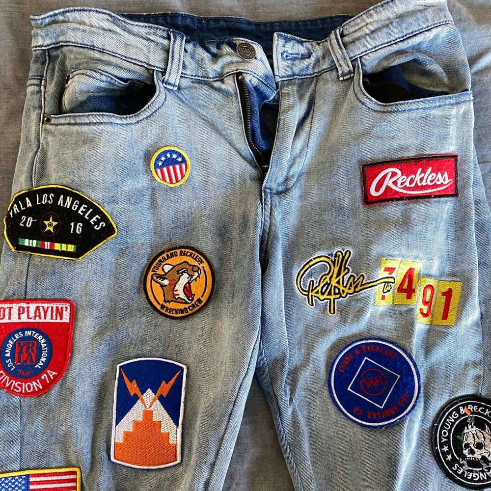Young&Reckless Patches Jeans